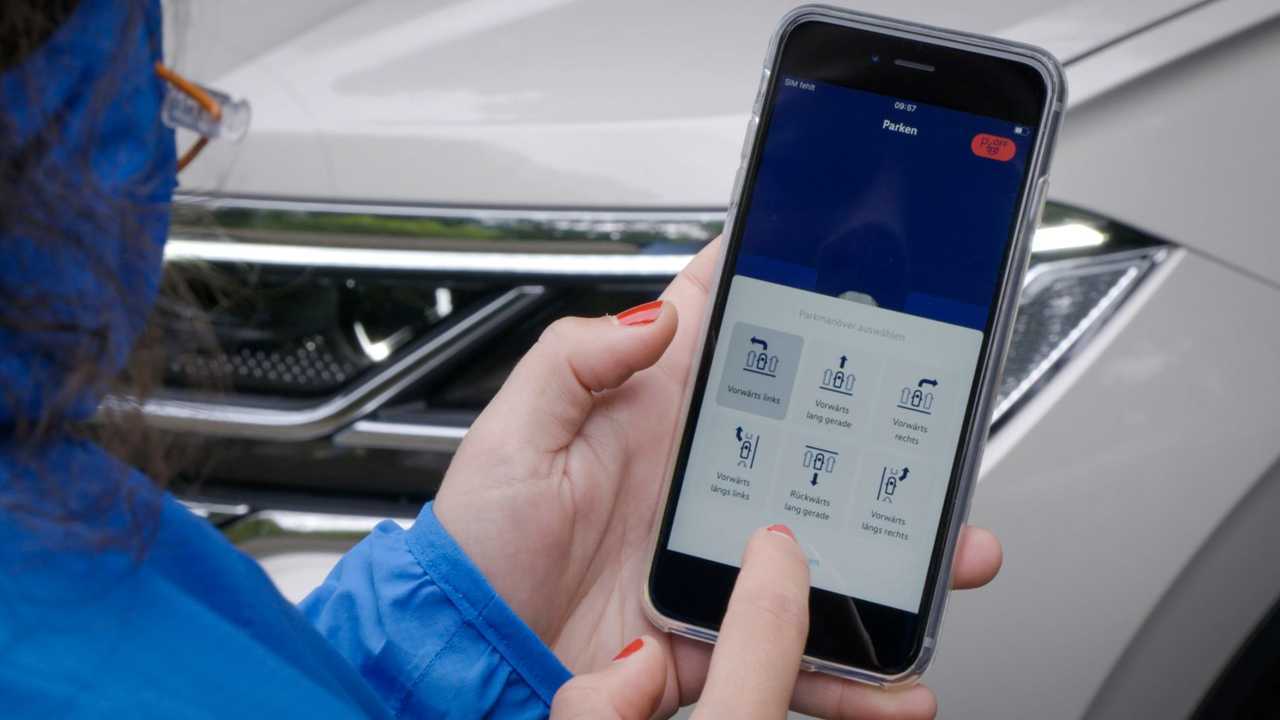 Volkswagen Touareg Remote Park Assist Plus