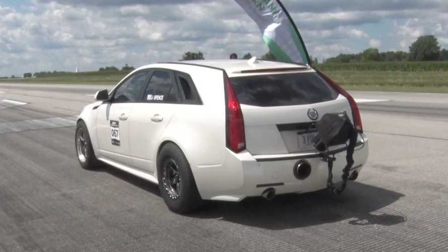 Cadillac CTS-V Wagon Has A Rear Turbo, Makes 1,700 HP