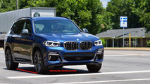 2018 BMW X3 M40i on the road