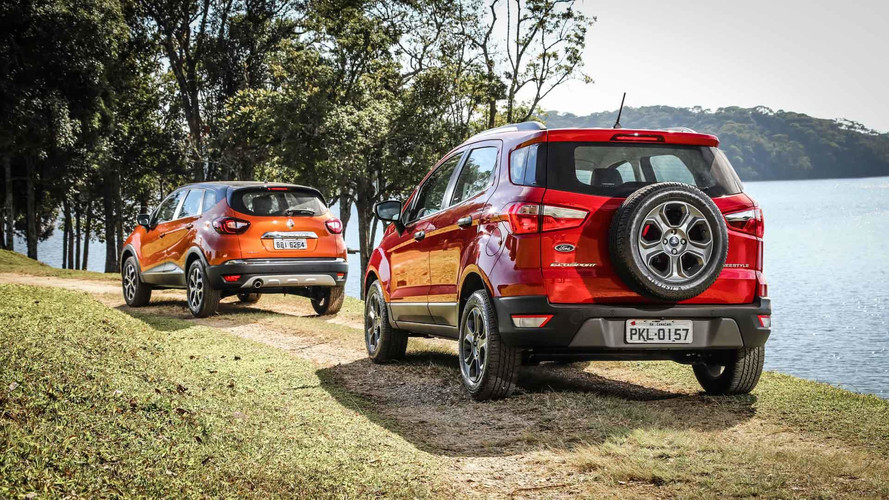 Comparativo Ford EcoSport x Renault Captur