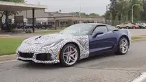 2018 Corvette ZR1 spy shot