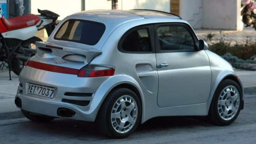 Fiat 500 Porsche 911