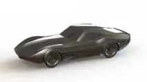 Sculpture de la collection Corvette amalgame