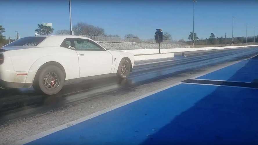 Stock Demon Finally Beats Dodge's Official 1/4Mile Time