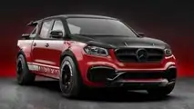 Mercedes-Benz X-Class Bicycle Hauler Pickup Design