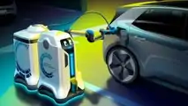 Volkswagen’s Mobile Charging Robot