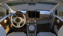 Fiat 500C La Dolce Vita Gold and Diamonds by Fenice Milano 18.01.2011