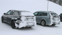 Saab 9-5 SportCombi spy photos 04.03.2010