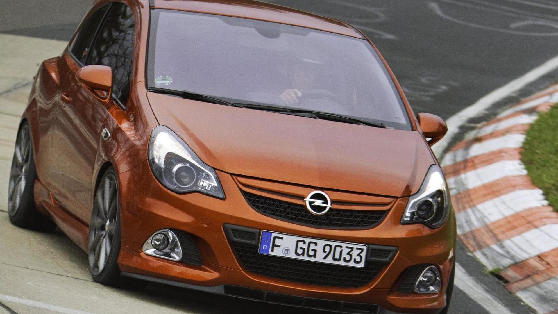 Opel Vauxhall Corsa Opc Nurburgring Edition Revealed