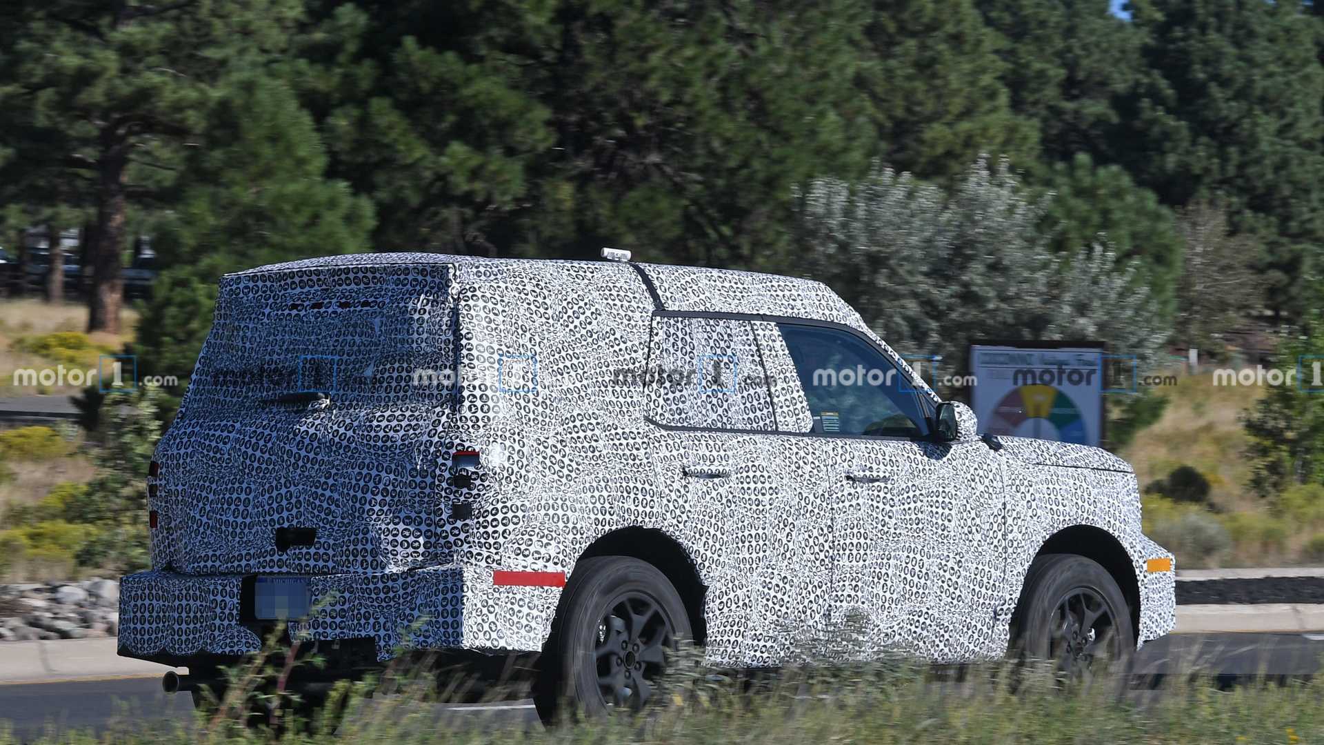 Ford Bronco Sport / Adventurer Spy Photo