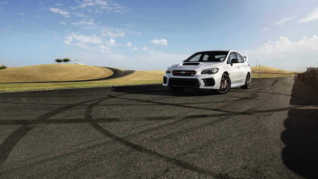 Serie Subaru 2020. STI WRX bianco