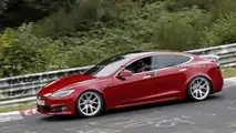 Tesla Model S Plaid spy photo