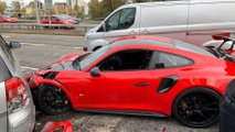 Accident Porsche 911 GT2 RS