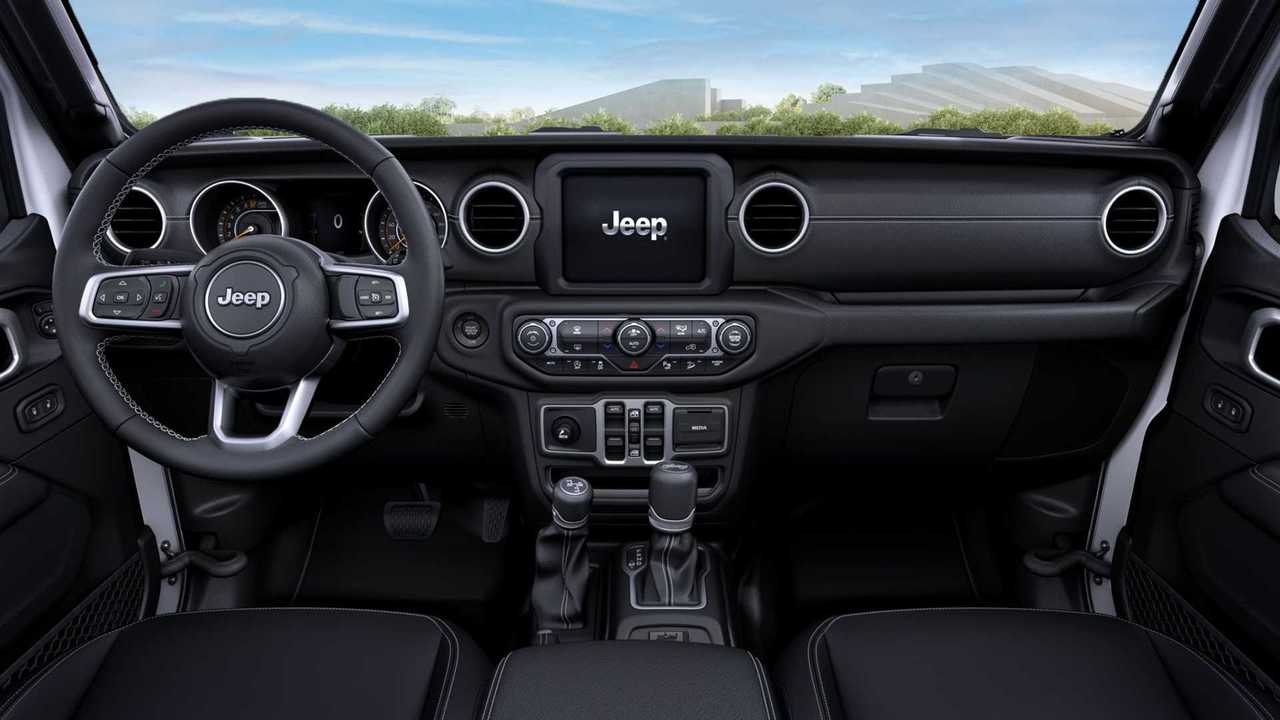 Интерьер Jeep Wrangler 80th Anniversary Edition