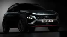 Hyundai Kona N Drei Viertel im Schatten