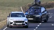 Hyundai Kona N spy photo with no camouflage