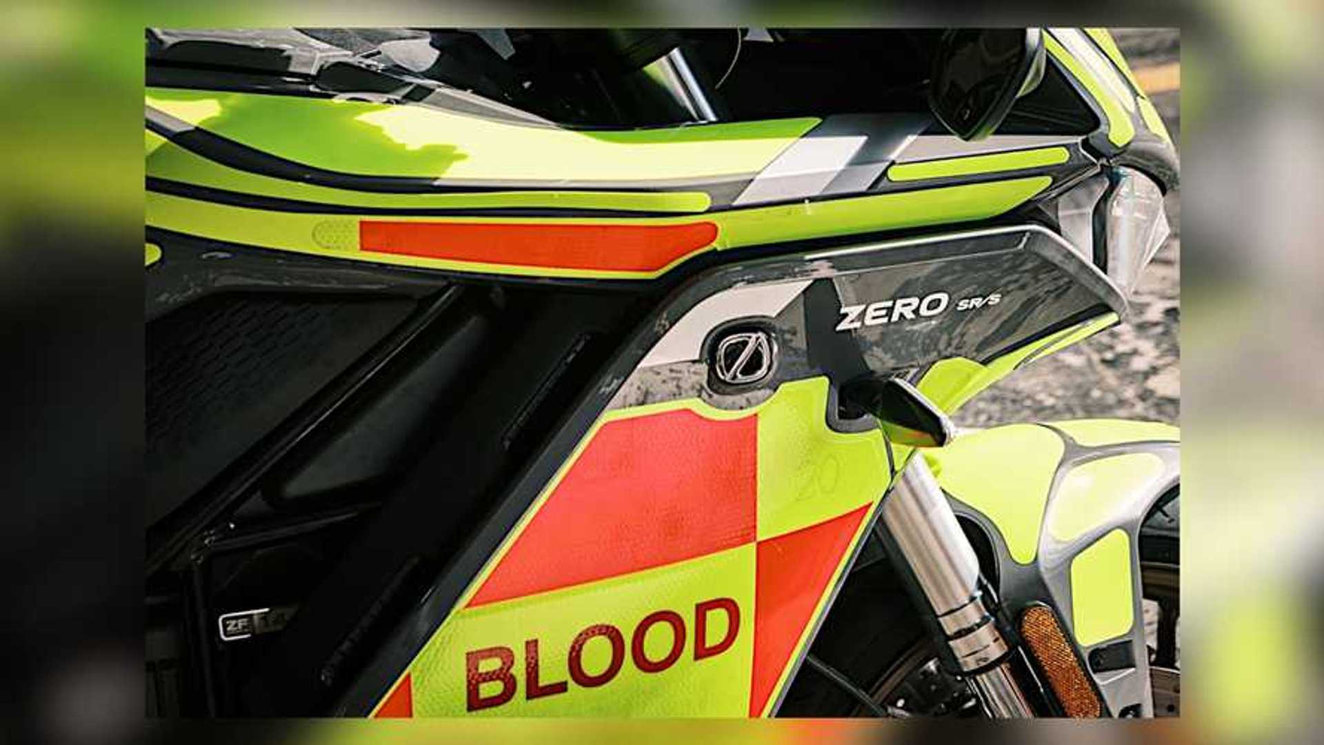 Blood Bikes Scotland's Zero SR/S InsideEVs Photos