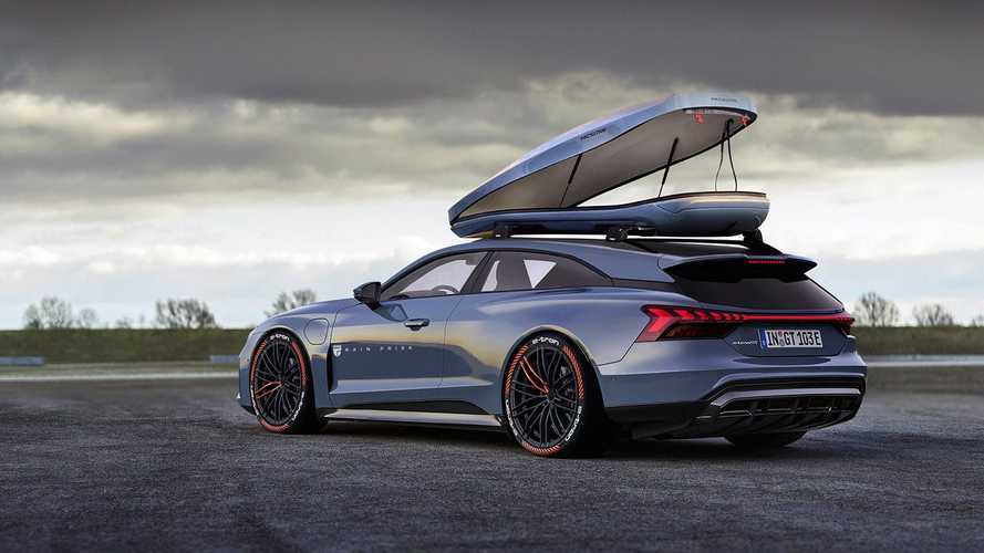Посмотрите, каким шутинг-брейком может стать Audi e-tron GT