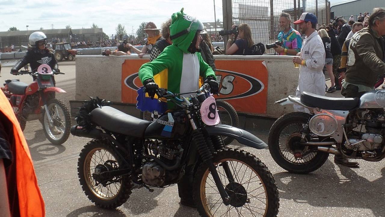 A female rider from Belgium