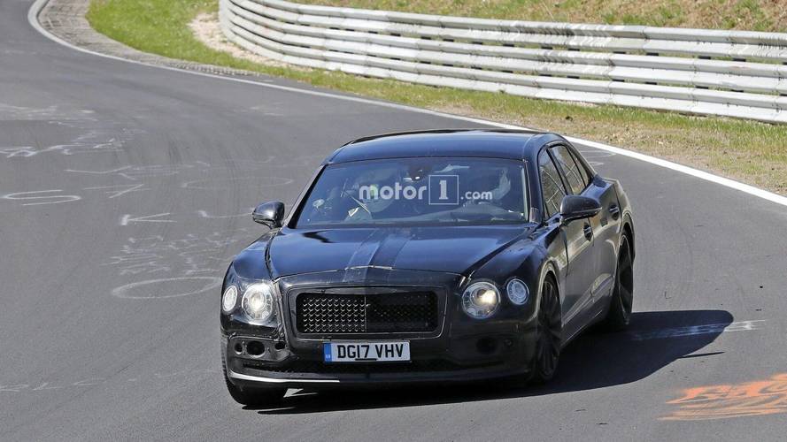 2019 Bentley Flying Spur spy photo