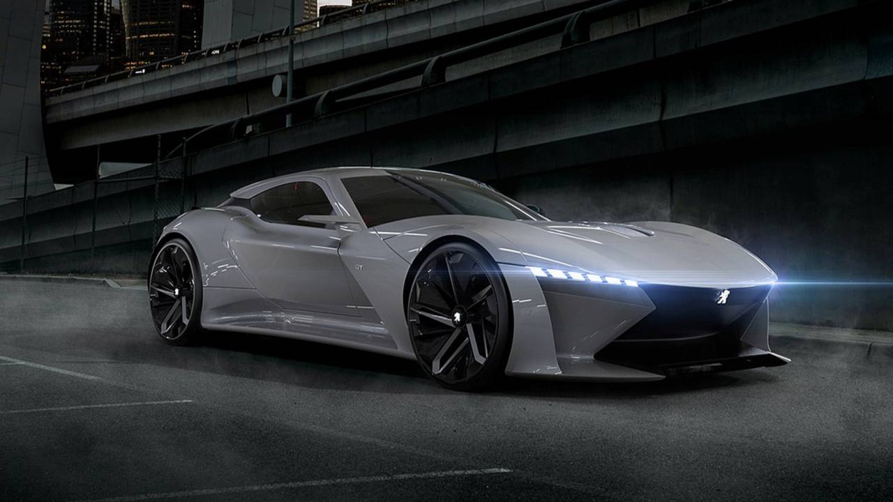Peugeot Felidae GT Rendering
