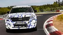Skoda Kodiaq RS, il teaser
