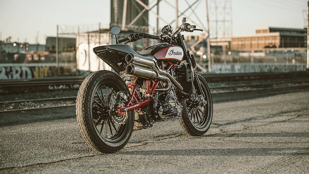 Indian Tortures Us All by Unveiling FTR1200 Custom