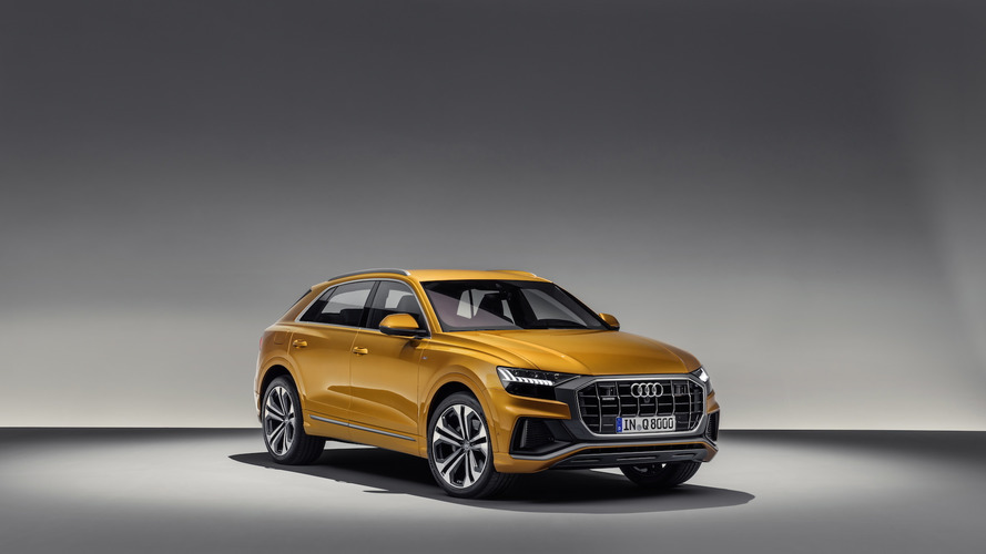 Audi Q8 vista da vicino