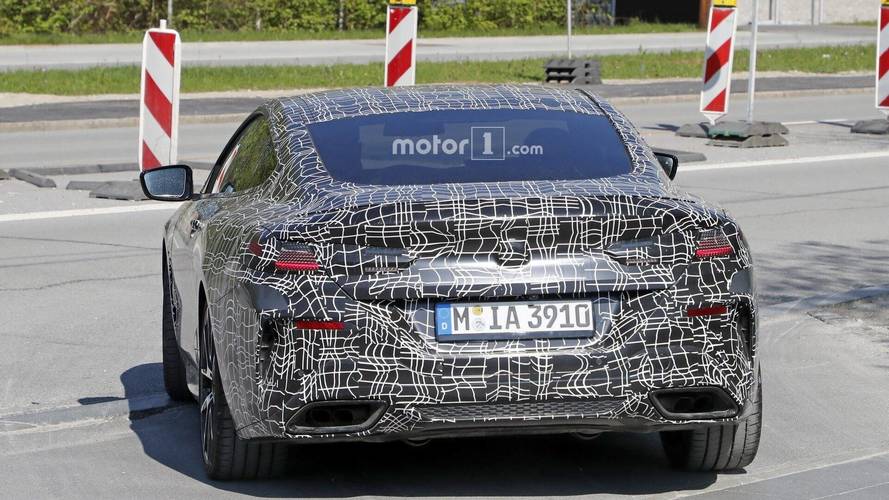 2018 BMW 8 Series Coupe spy photo
