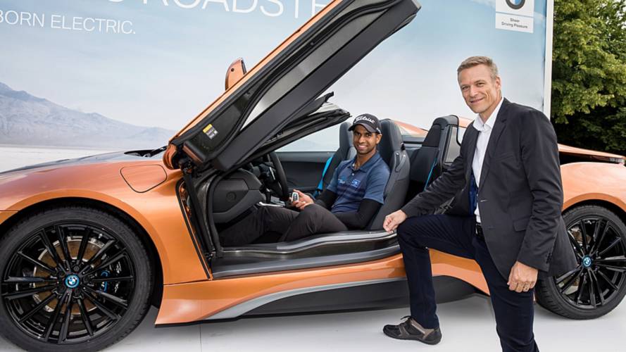 BMW i8 Roadster premio hoyo en uno