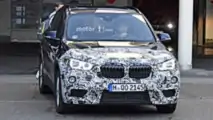 BMW X1 facelift spy photo