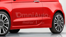 Nuova Fiat 500 2019, il rendering