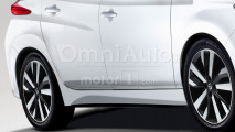 Nuova Nissan Leaf, il rendering