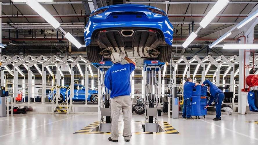 Alpine A110 production