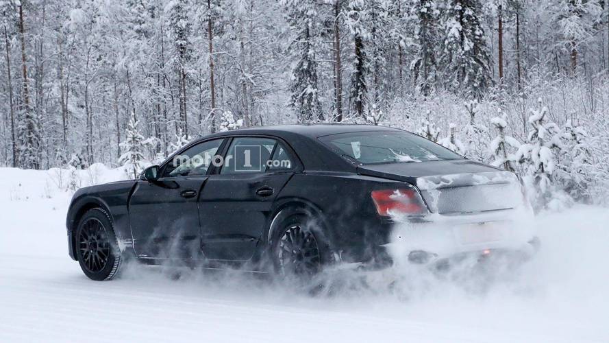 Bentley Flying Spur fotos espía