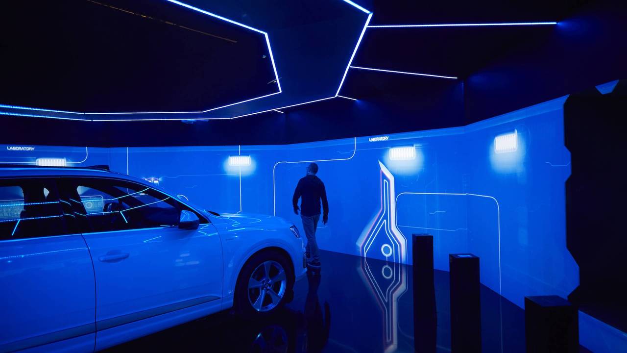 Audi e-tron room