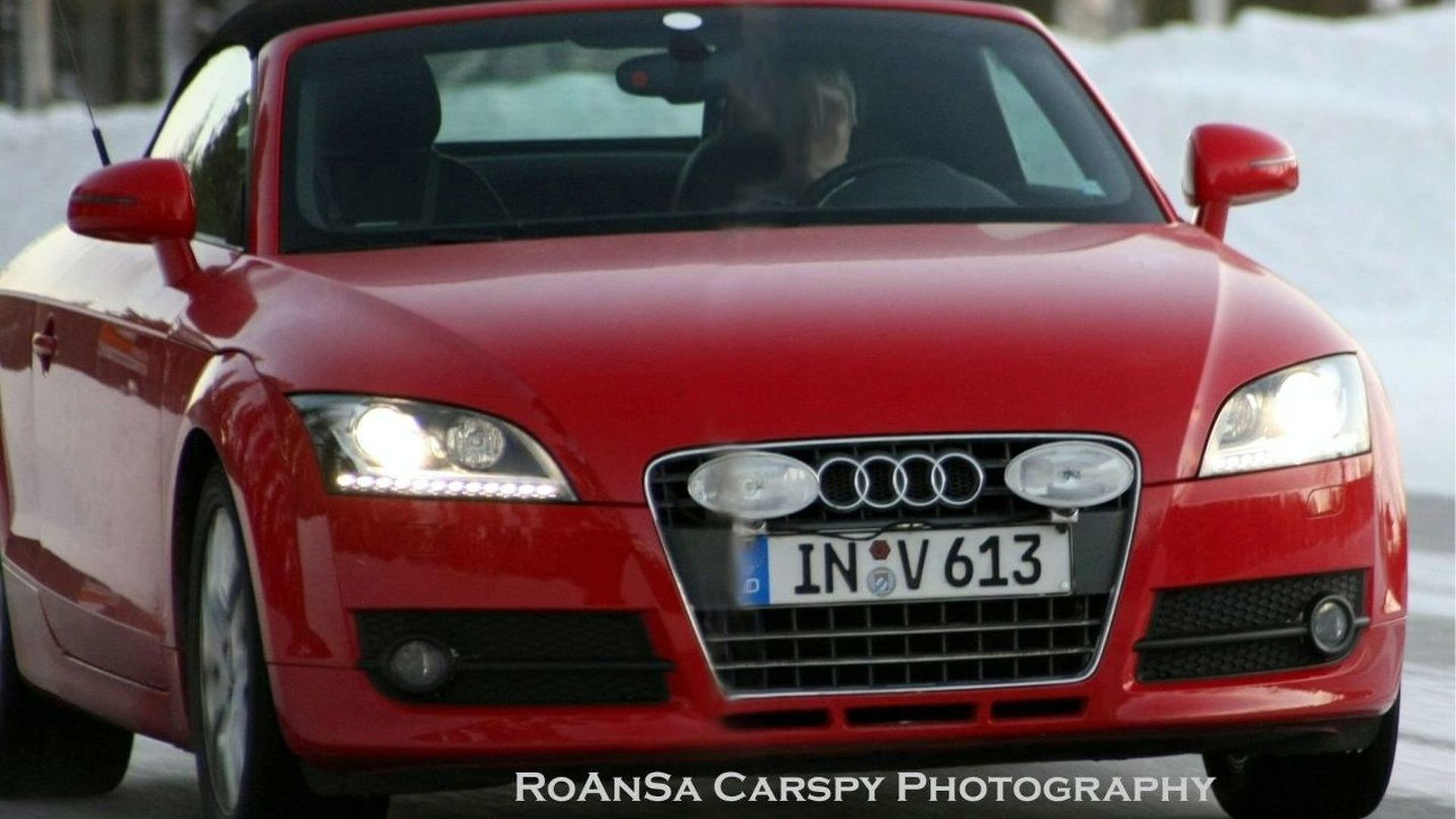Audi TT New LED Daytime Running Lights Uncovered Photos