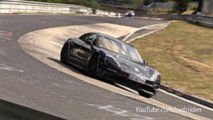 Porsche Taycan, spy photo Nurburgring
