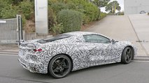 Mid-engined Chevy Corvette spy photo