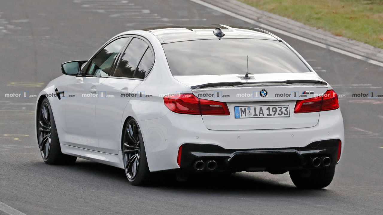 BMW M5 CS Spy Photo