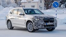 BMW iX3 facelift spy photo
