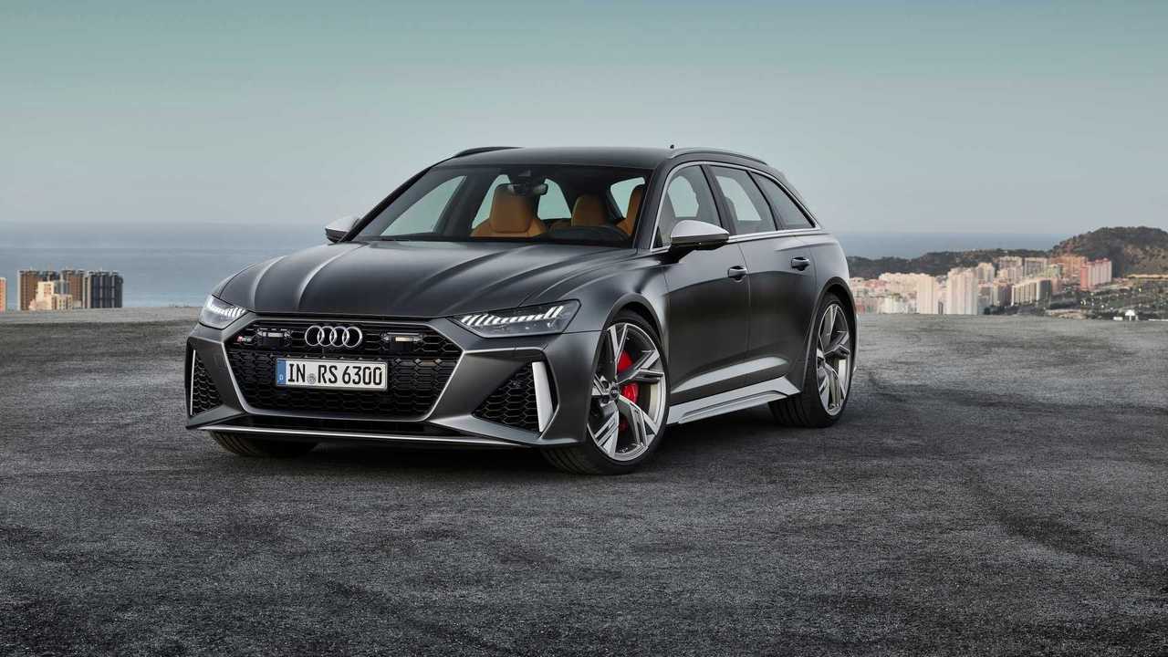 Audi RS 6 Avant 3/4 anteriore