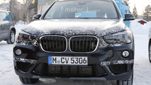 Stretched BMW X1 spy photo