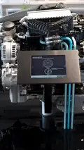 BMW 1-Series prototype with water injection