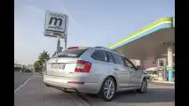 Skoda Octavia Wagon G-TEC, la prova consumi da Roma a Bologna 