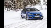 Seat, la prova del 4x4 sul ghiaccio