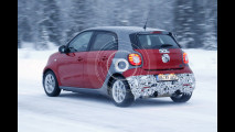 Nuove smart Brabus fortwo e forfour, foto spia