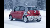 Nuove smart Brabus fortwo e forfour, foto spia