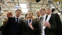 smart plant in Hambach, France selected as the location for the large-scale series production of the smart fortwo electric drive - announcement made on the occasion of the visit of French President Nicolas Sarkozy