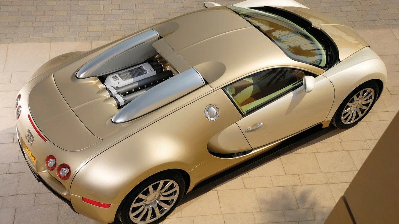 Bugatti Veyron - gold